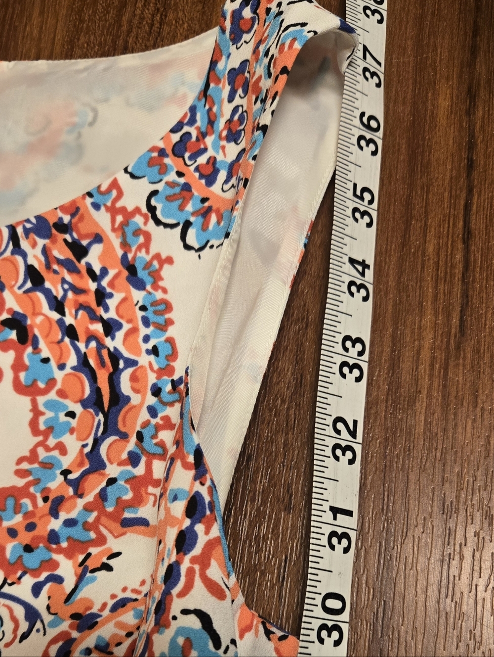Talbots Paisley Print Midi Length Dress Size 6 - Picture 8 of 8